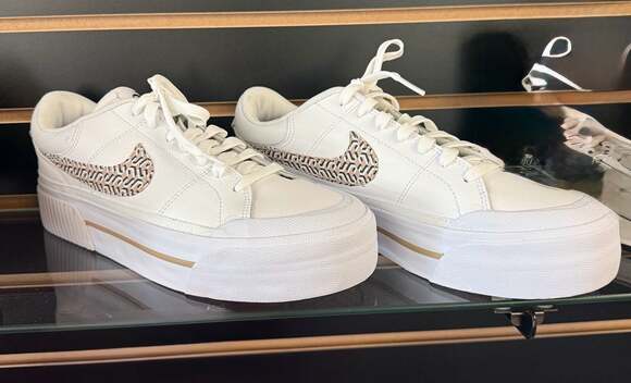 Nike Shoes - Nike Court Legacy Lift United In Victory Women's Shoes White/Hemp FD0558-100